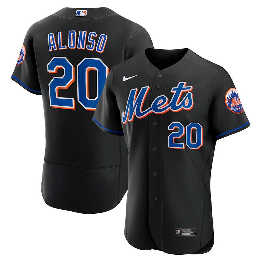 Mets 20 Pete Alonso Black Nike 2022 Alternate Flexbase Jersey Dzhi,We sell and wholesale Mets 20 Pete Alonso Black Nike 2022 Alternate Flexbase Jersey Dzhi on line form chian!